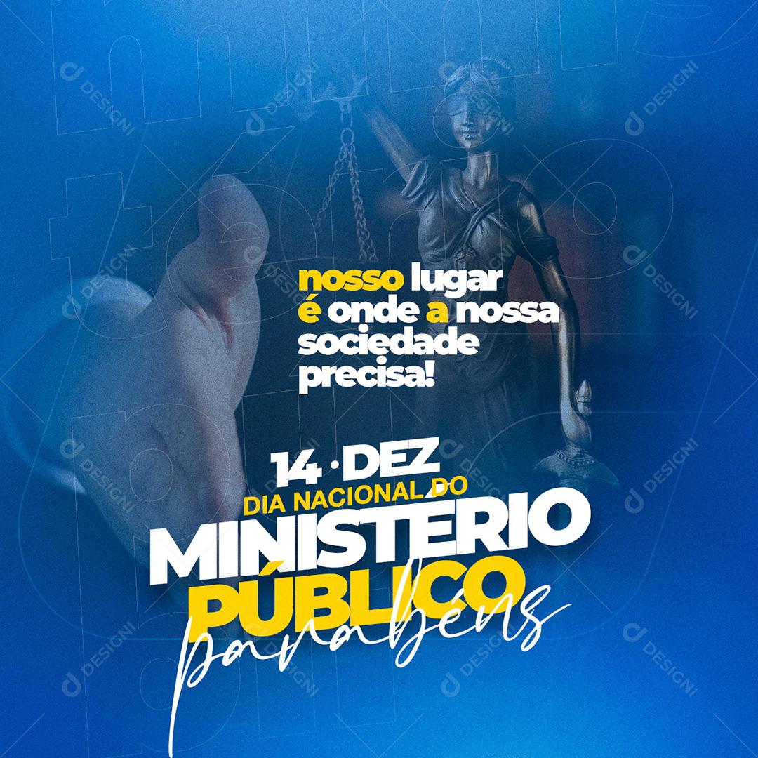 Post Dia Nacional Do Ministério Público Social Media PSD Editável