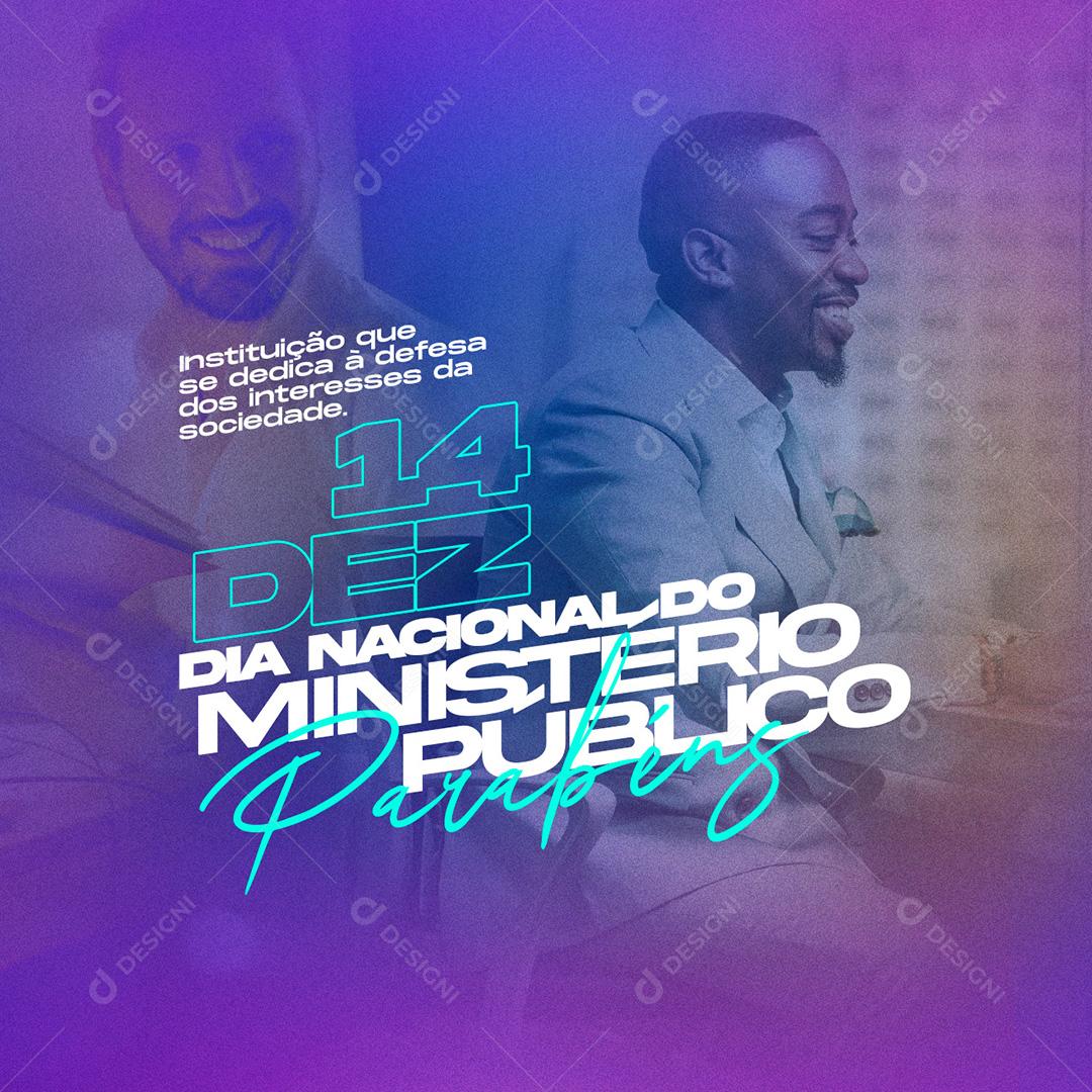 Post Dia Nacional Do Ministério Público Social Media PSD Editável