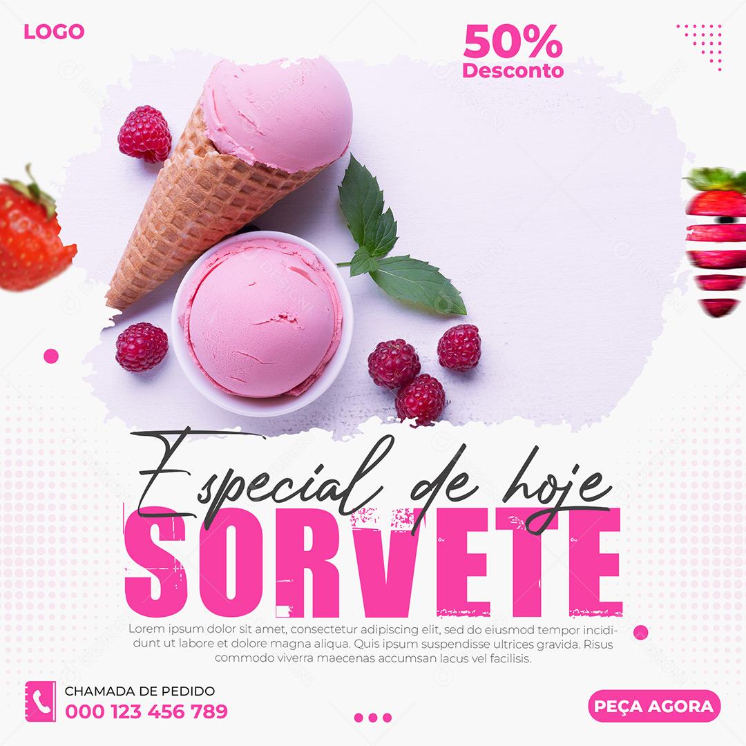 Social Media Soverteria Especial De Hoje PSD Editável