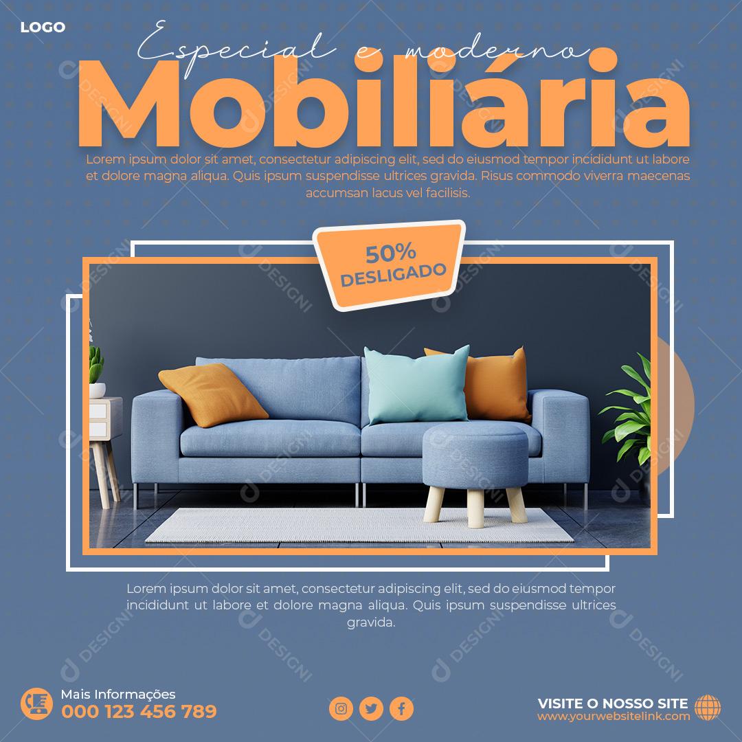 Social Media Imobiliária Especial E Moderno PSD Editável