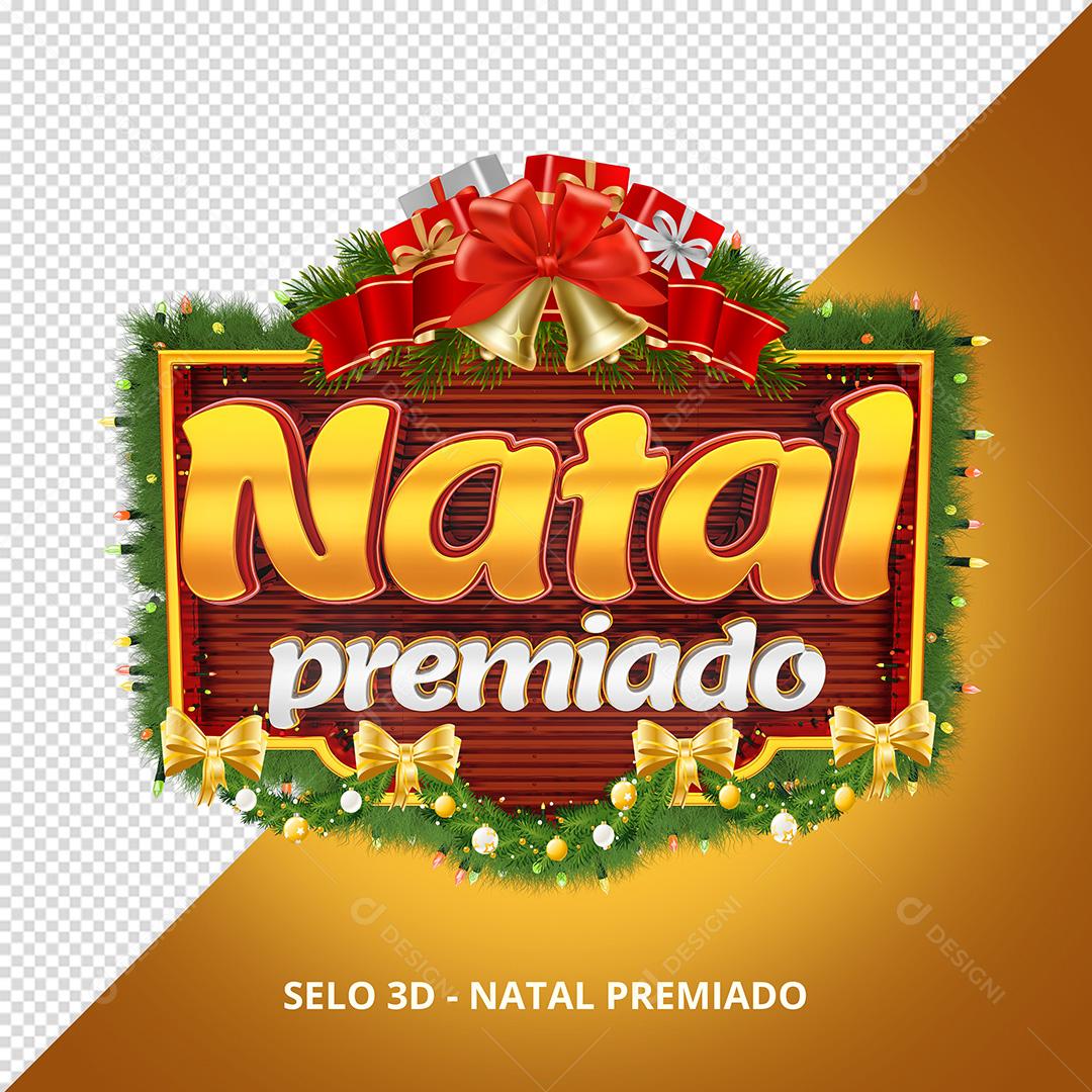 Selo 3D Para Composição Natal De Ofertas PNG Transparente Sem Fundo