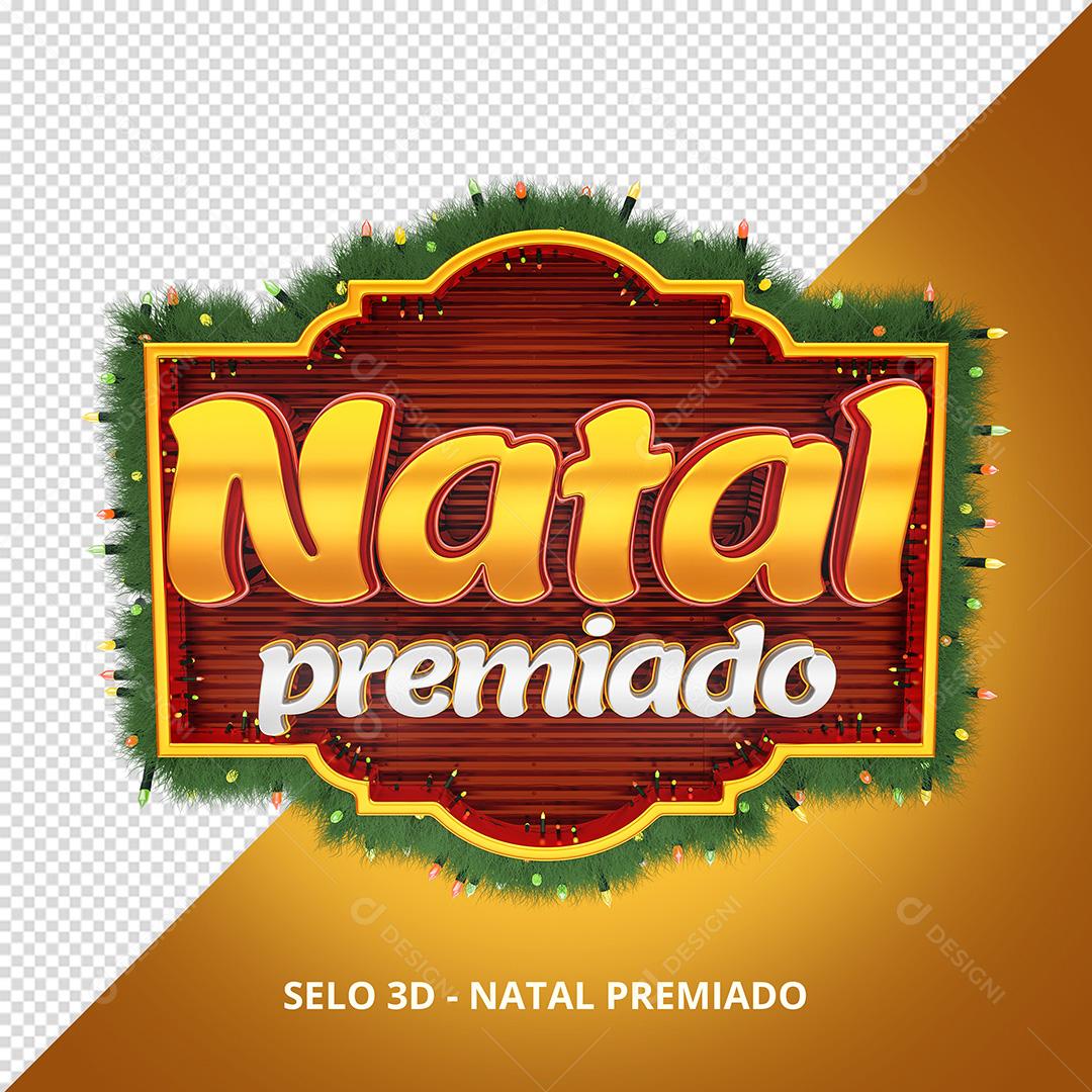 Selo 3D Para Composição Natal De Ofertas PNG Transparente Sem Fundo