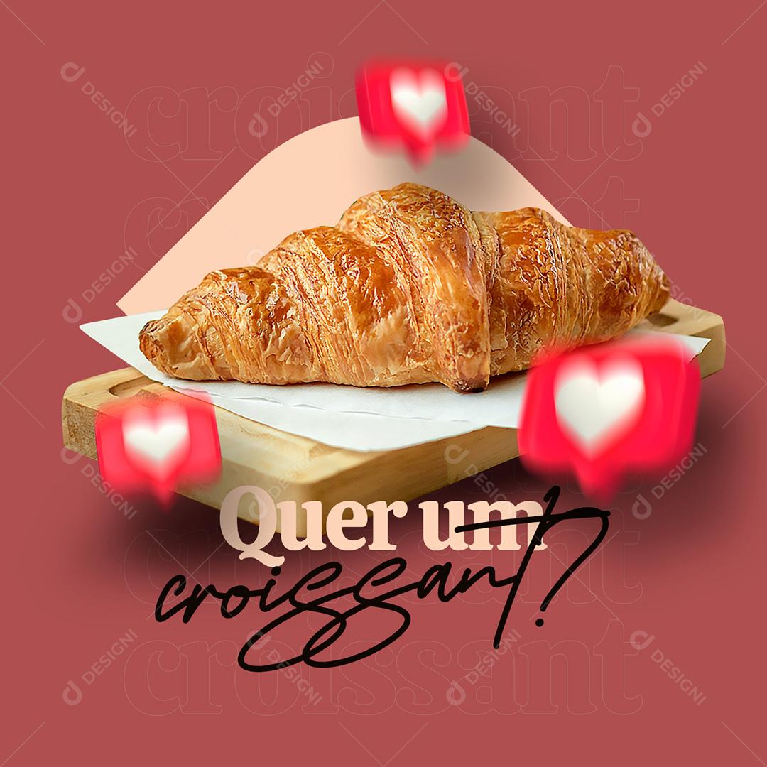 Panificadora Quer Um Social Media PSD Editável