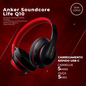 Social Media Fone De Ouvido Loja PSD Editável