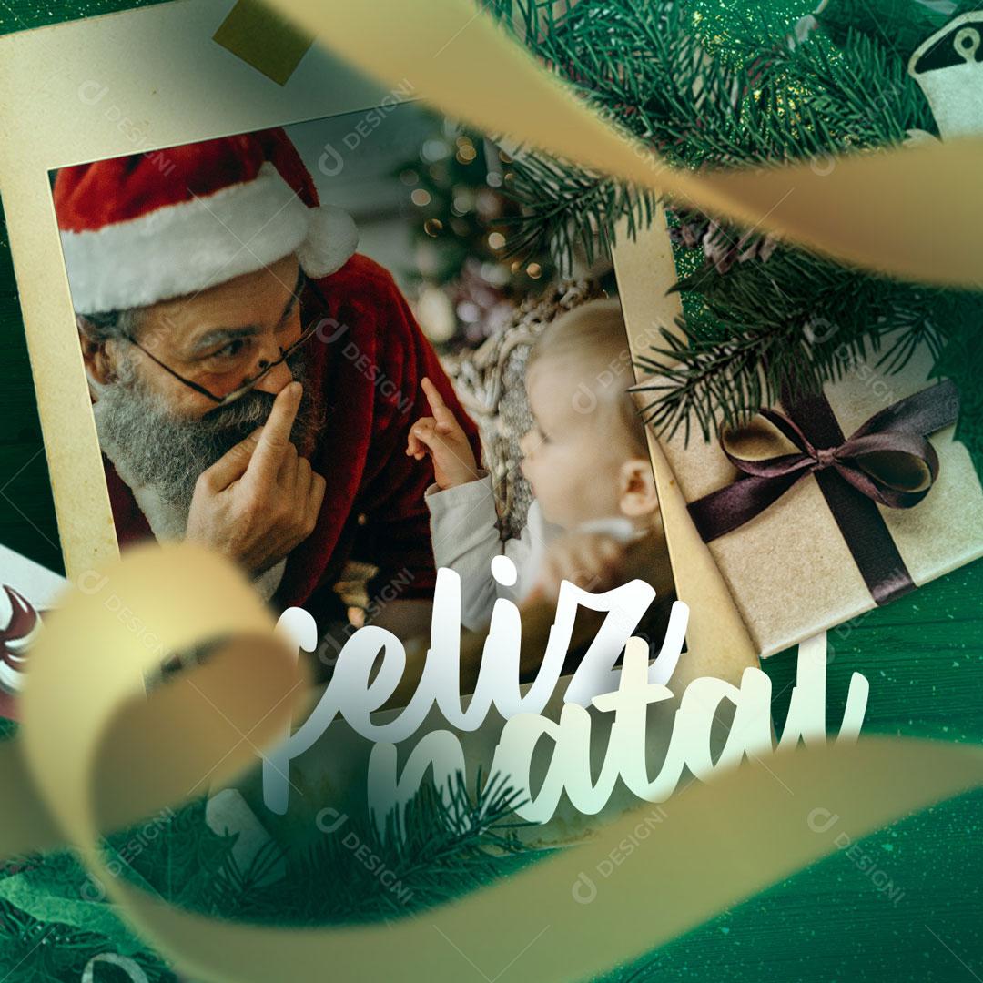 Feliz Natal Data Comemorativa 25 De Dezembro Social Media PSD Editável