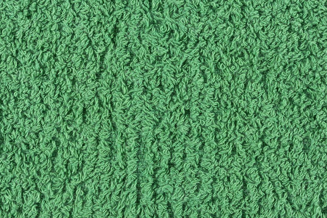 Close de Uma Toalha Verde. Pano de Fundo Com Detalhes Têxteis Imagem JPG