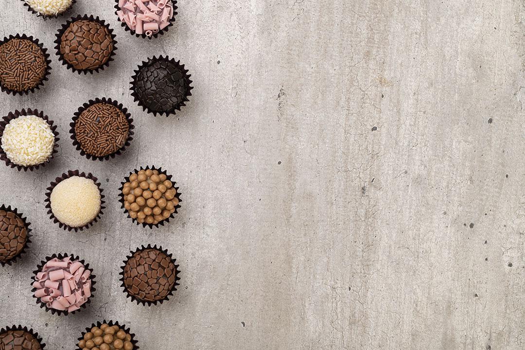Foto Comida Brigadeiros Típicas Brasil Vários Sabores Imagem JPG