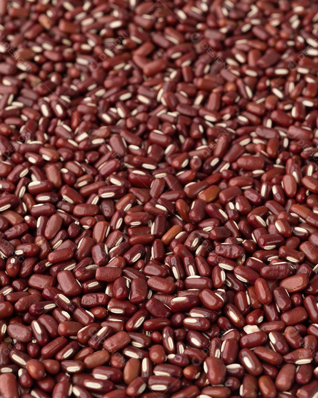 Feijão Azuki Em Perspectiva Com Foco Estreito Imagem JPG