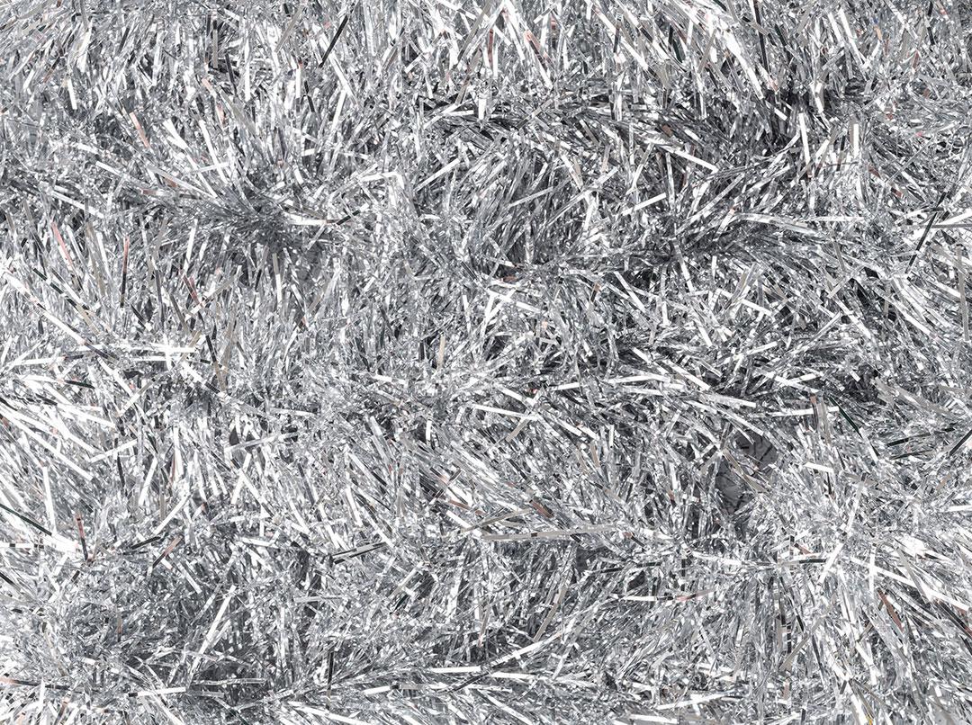 Decoração Típica de Natal de Prata Brilhante. Cenário de Natal Imagem JPG