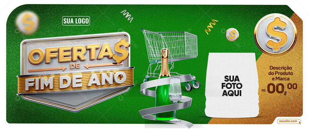 Feliz Ano Novo 2022 Boas Festas Social Media PSD Editável