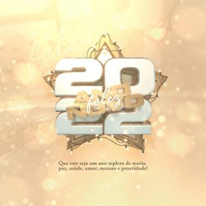 Social Media Feliz Ano Novo 2022 PSD  Editável