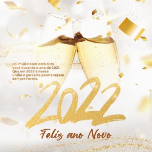 Social Media 2022 Feliz Ano Novo PSD Editável