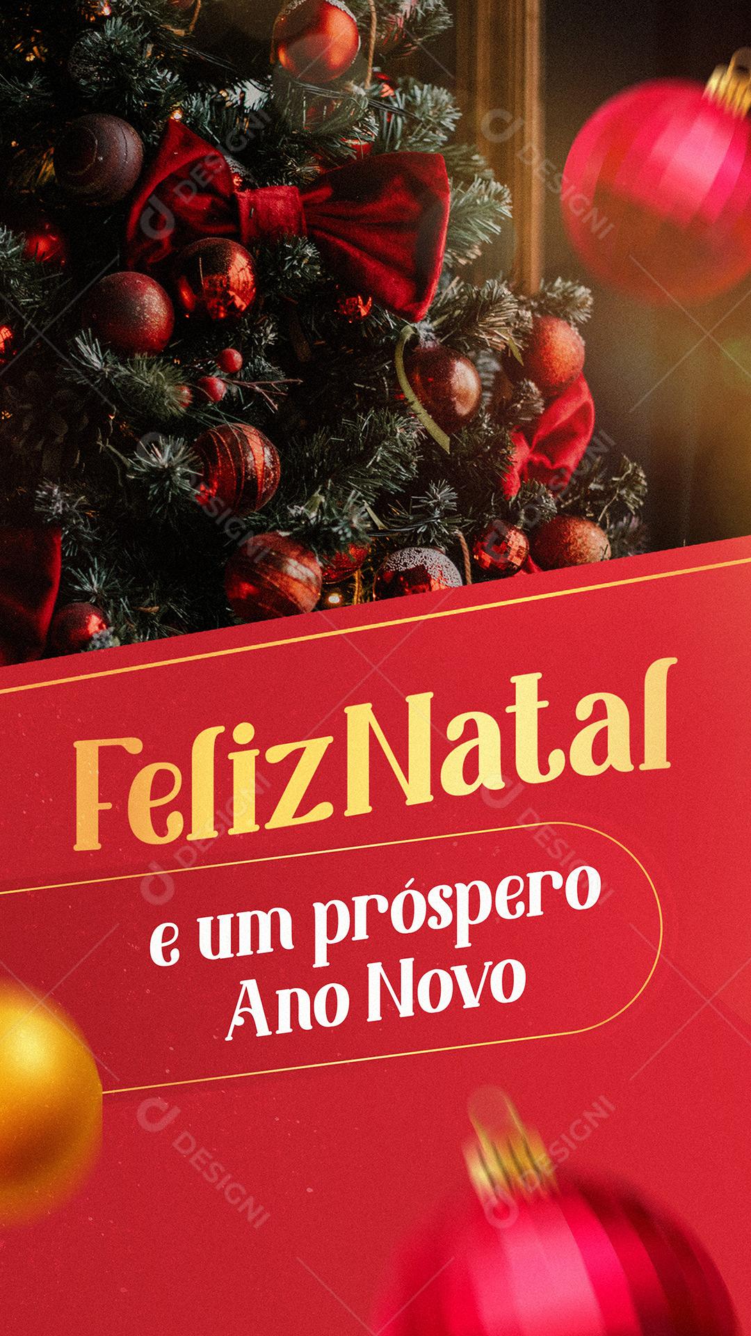 Feliz Natal Social Media PSD Editável