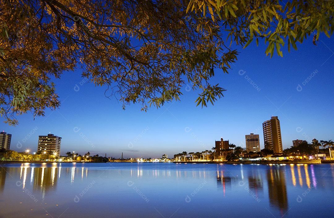 Anoitecer No Antigo Açude Campina Grande Imagem 1 JPG
