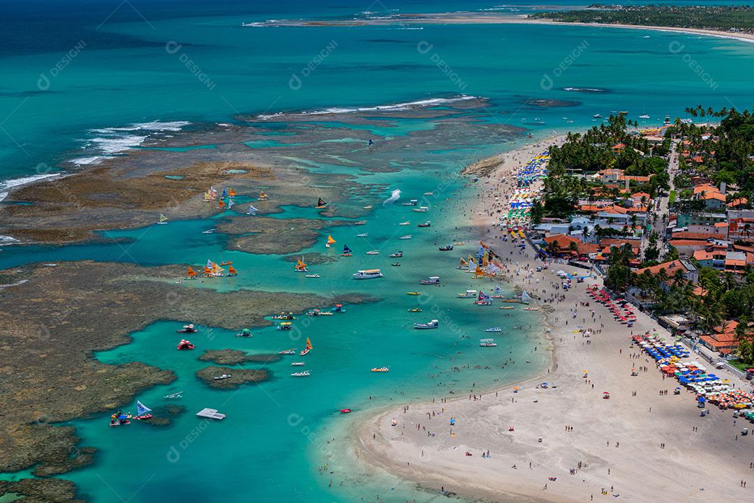 Praia Ipojuca Em Porto De Galinhas Próximo A Recife 10 Imagem JPG