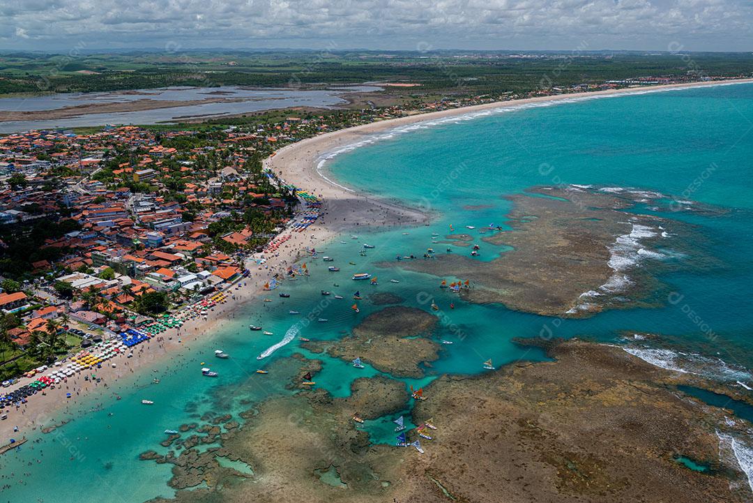 Praia Ipojuca Em Porto De Galinhas Próximo A Recife 7 Imagem JPG