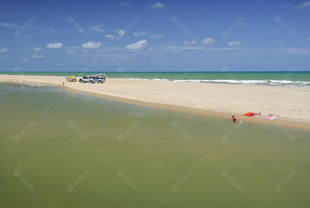 Praia Conde Perto De João Pessoa Paraíba Brasil 1 Imagem JPG
