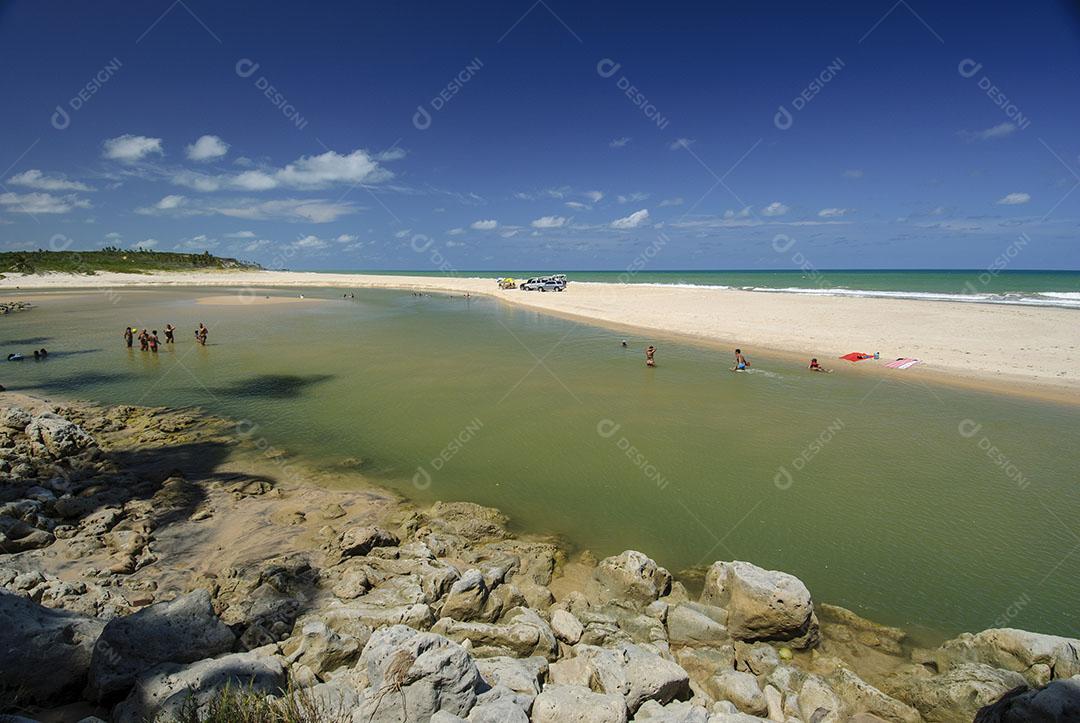 Praia Conde Perto De João Pessoa Paraíba Brasil Imagem JPG