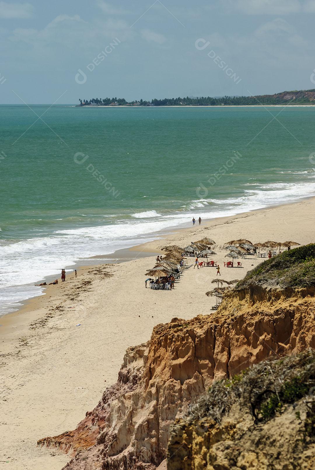 Praia Conde Perto De João Pessoa Paraíba Brasil Imagem JPG