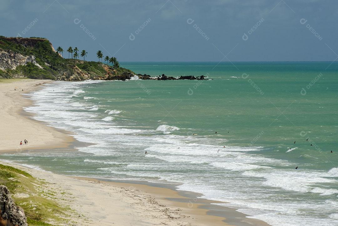 Bela Praia Conde Perto De João Pessoa Paraíba Brasil 6 Imagem JPG