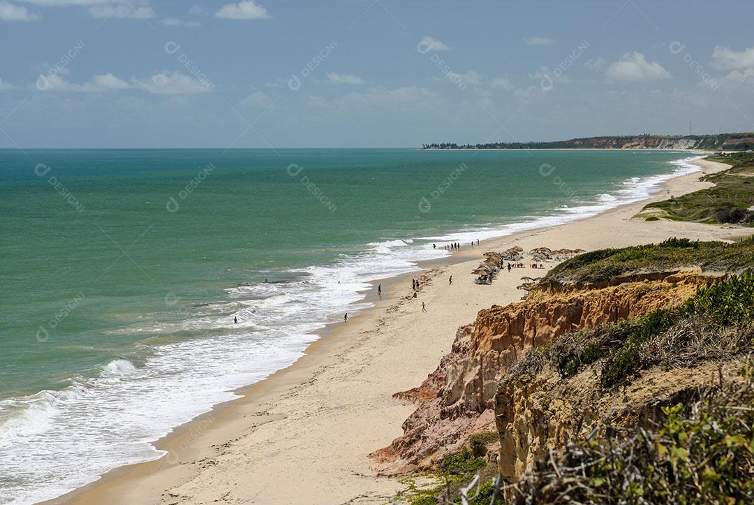 Bela Praia Conde Perto De João Pessoa Paraíba Brasil 12 Imagem JPG