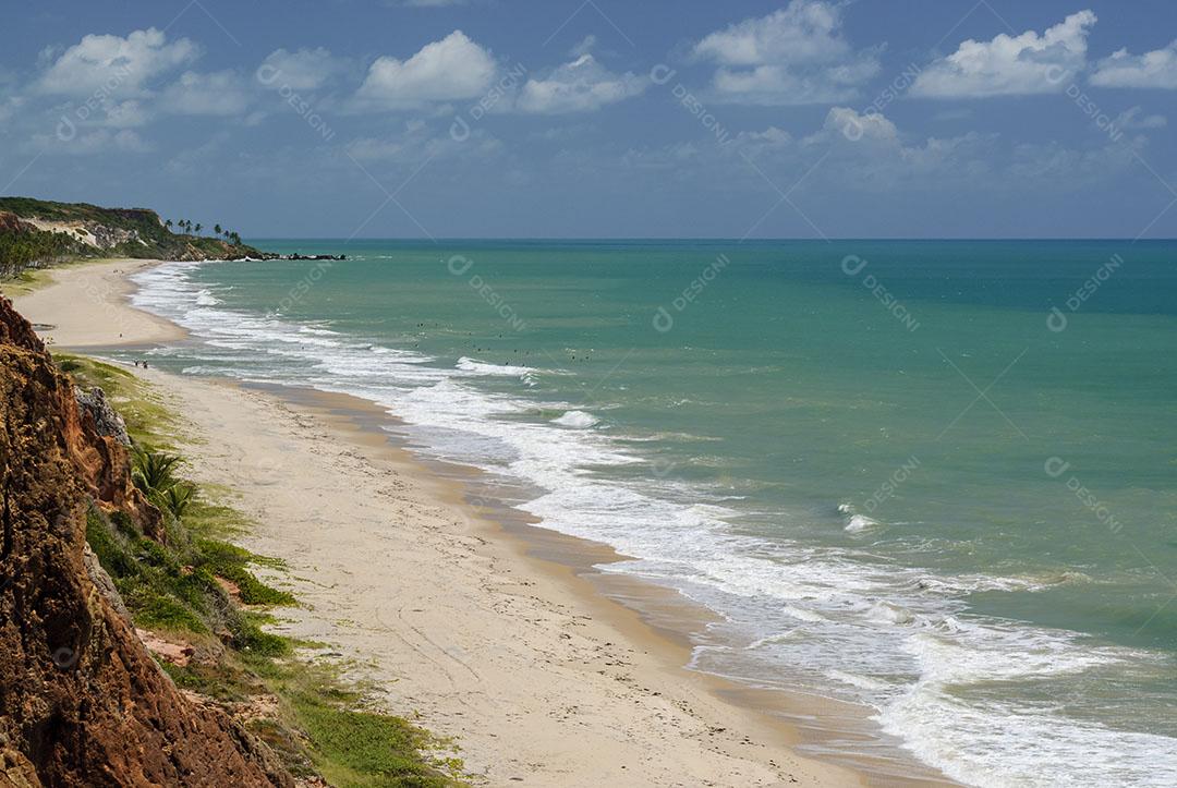 Bela Praia Conde Perto De João Pessoa Paraíba Brasil 14 Imagem JPG