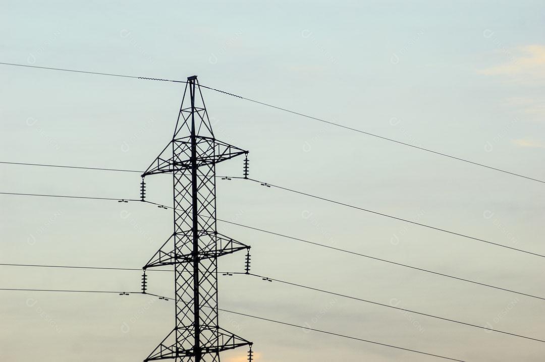 Torre De Rede Elétrica Imagem JPG