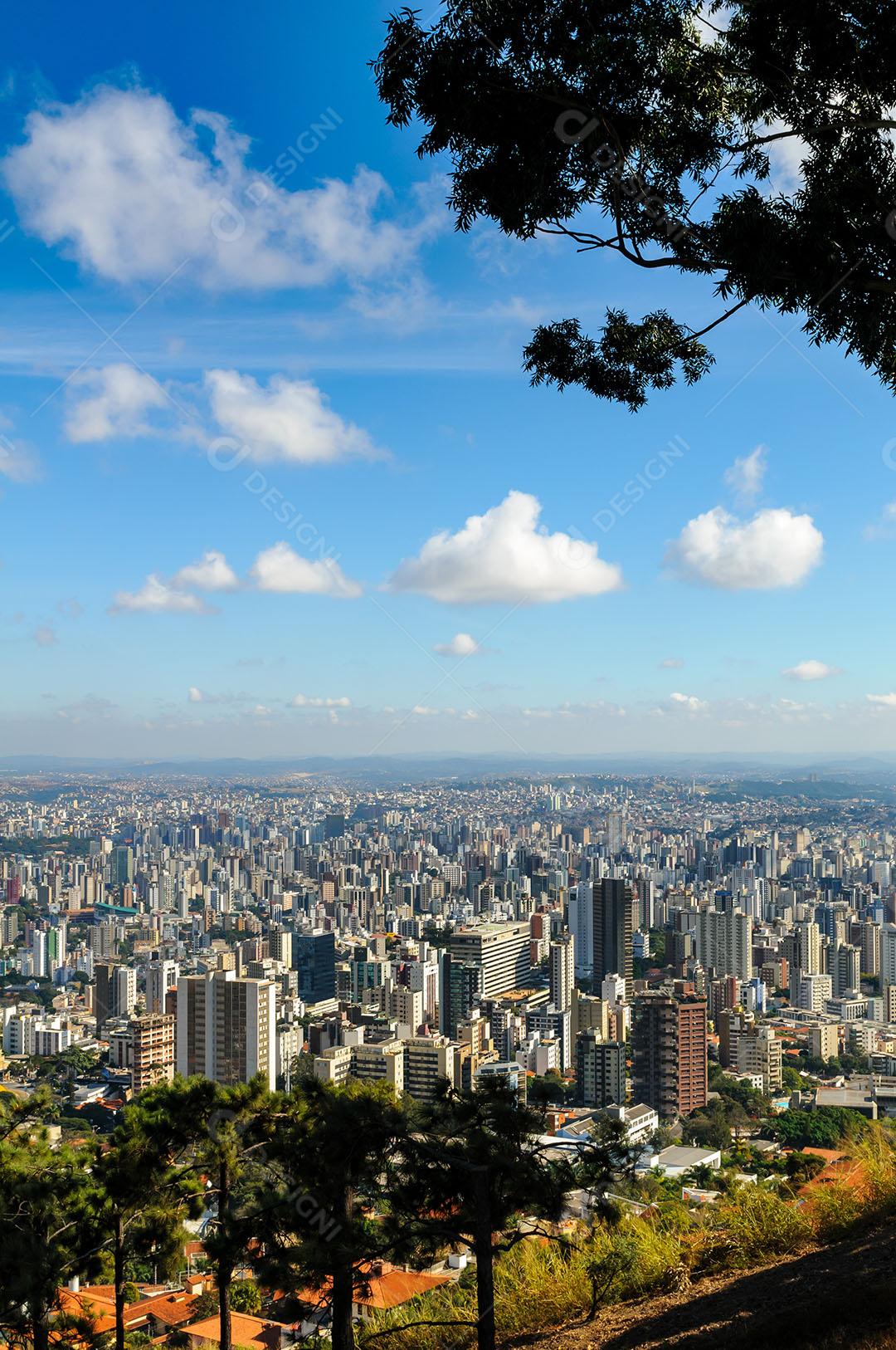 Vista Geral Da Cidade De Belo Horizonte Edifícios 1 Imagem JPG