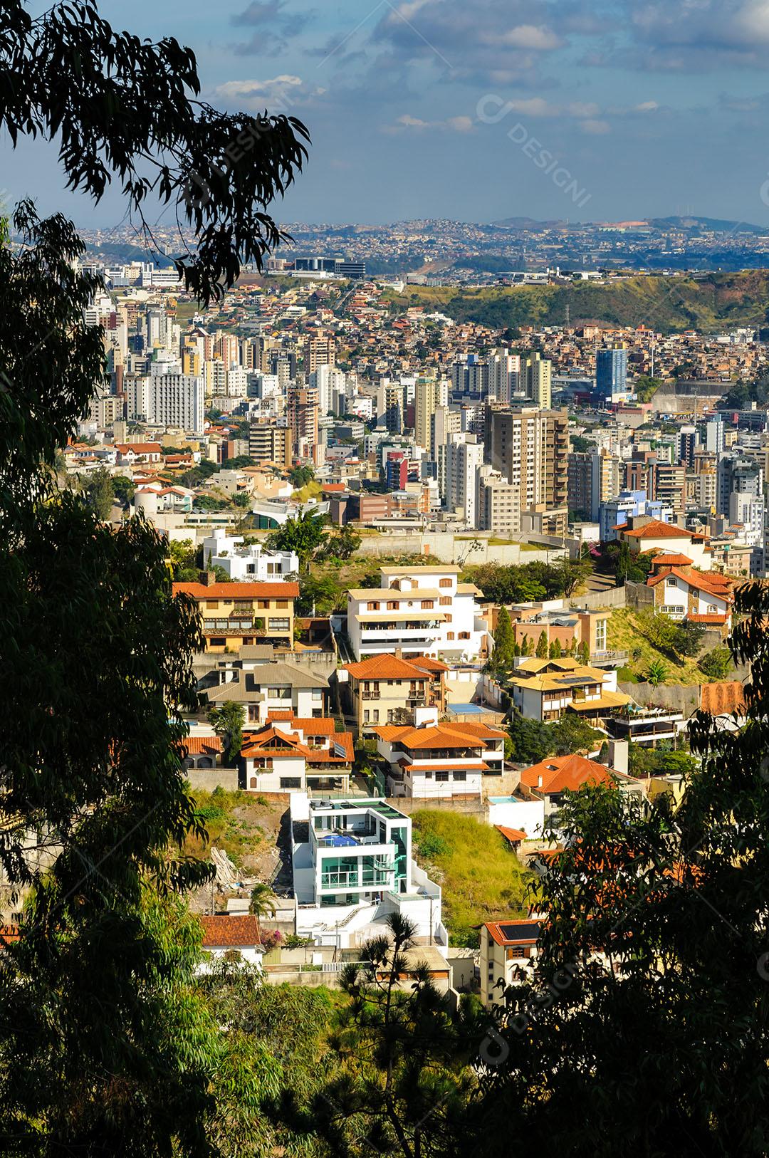 Vista Geral Da Cidade De Belo Horizonte Edifícios Imagem JPG