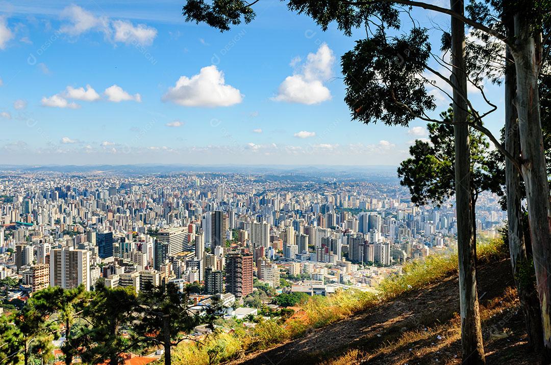 Vista Geral Da Cidade Belo Horizonte Edifícios 4 Imagem JPG