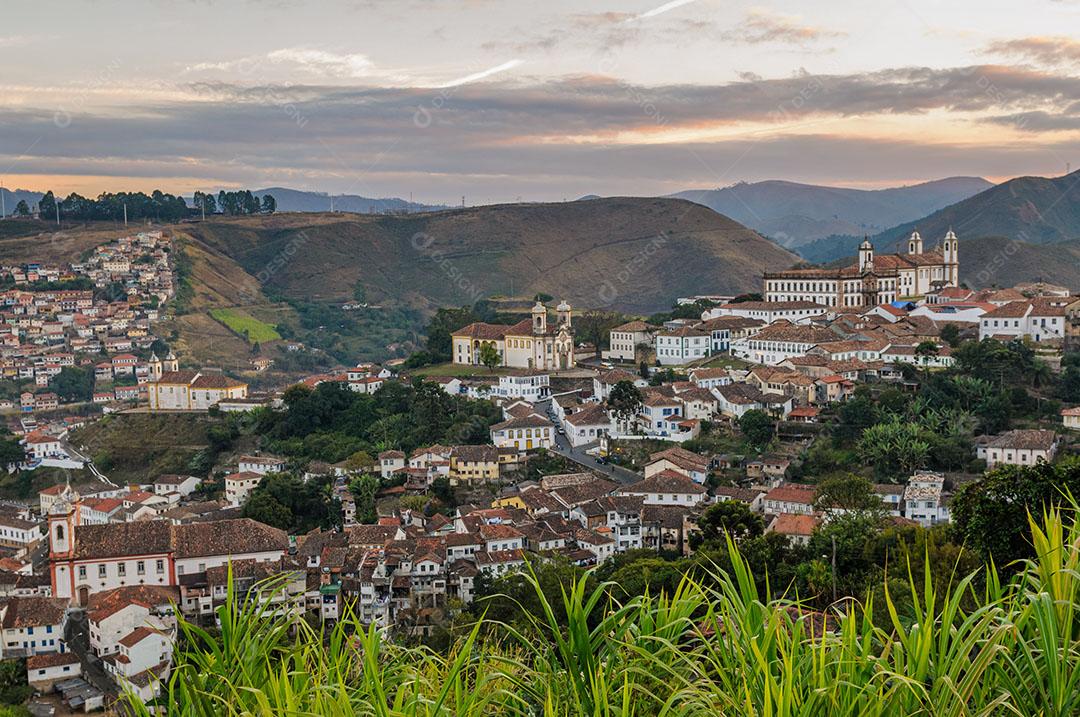 Vista Parcial Da Cidade Com Prédios Históricos Minas Gerais 3  Imagem JPG