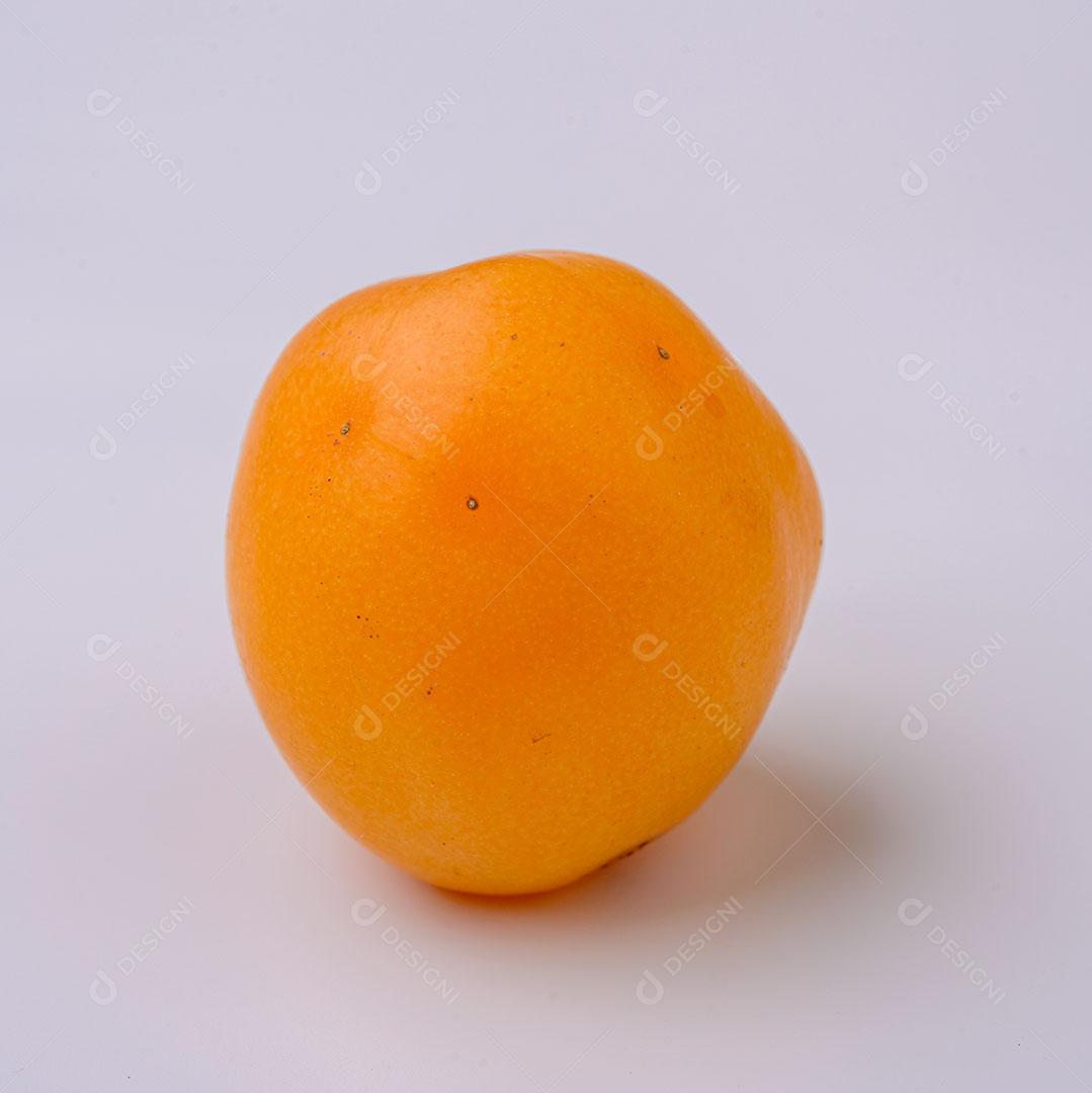 Foto Fruta Brasileira Cajá Em Fundo Branco Imagem JPG