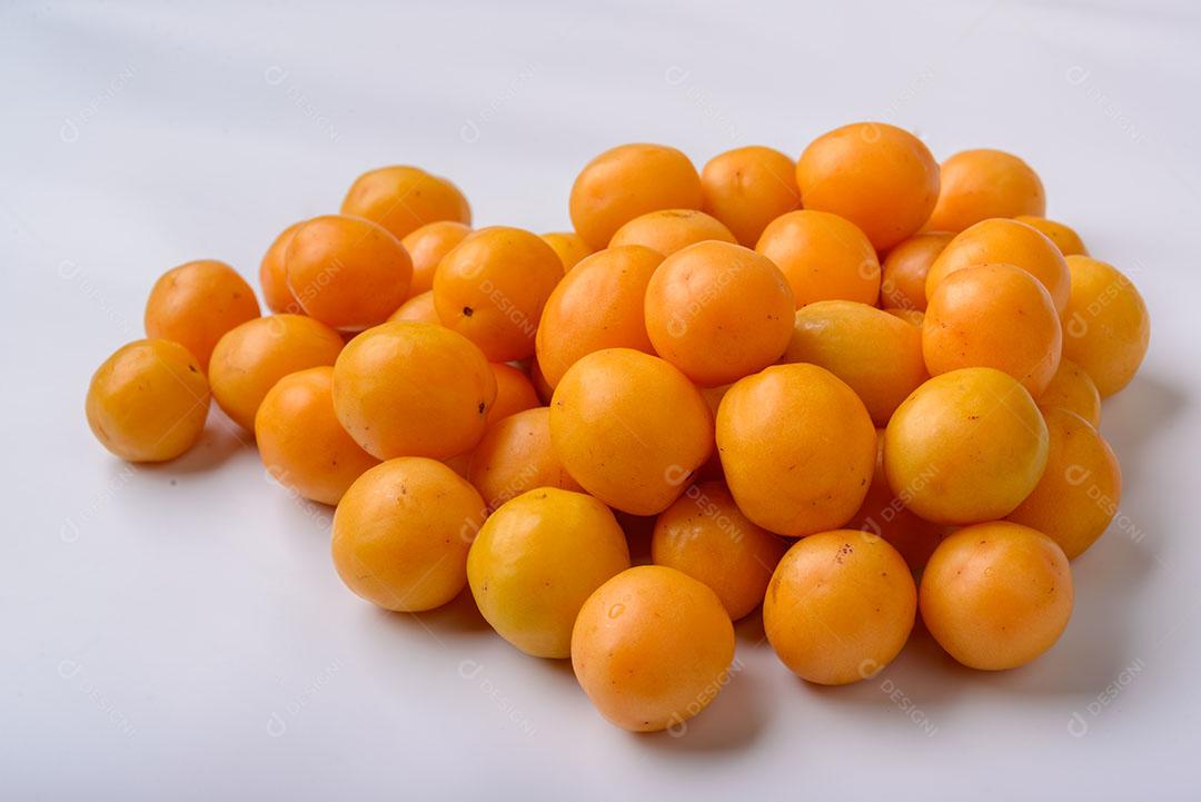 Caja Frutas Brasileiras Em Fundo Branco 7 Imagem JPG