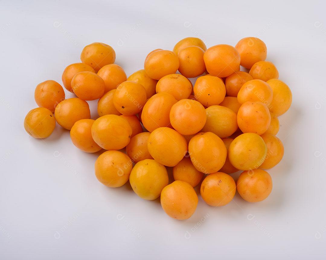 Caja Frutas Brasileiras Em Fundo Branco 6 Imagem JPG