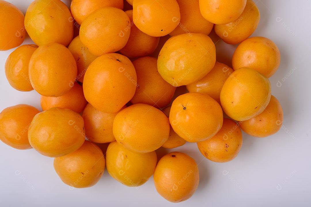 Caja Frutas Brasileiras Em Fundo Branco 4 Imagem JPG