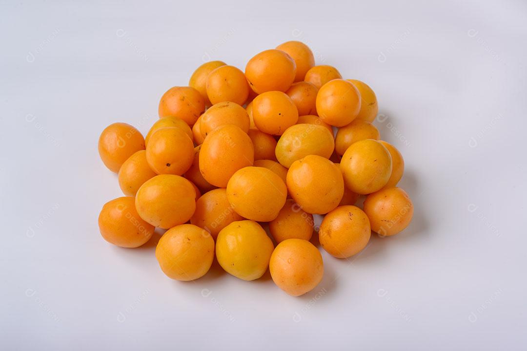 Caja Frutas Brasileiras Em Fundo Branco 1 Imagem JPG