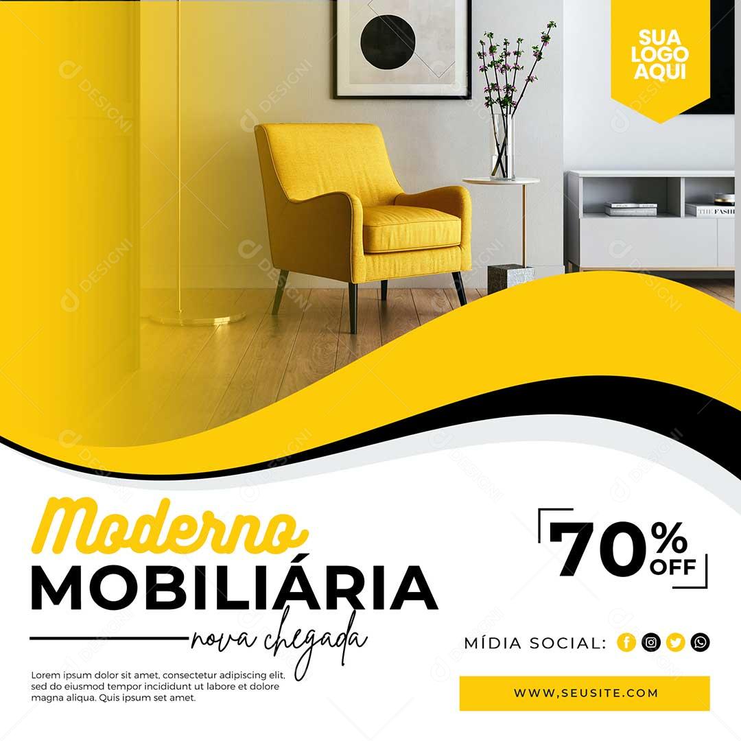 Loja de Móveis Mobilaria Social Media PSD Editaval