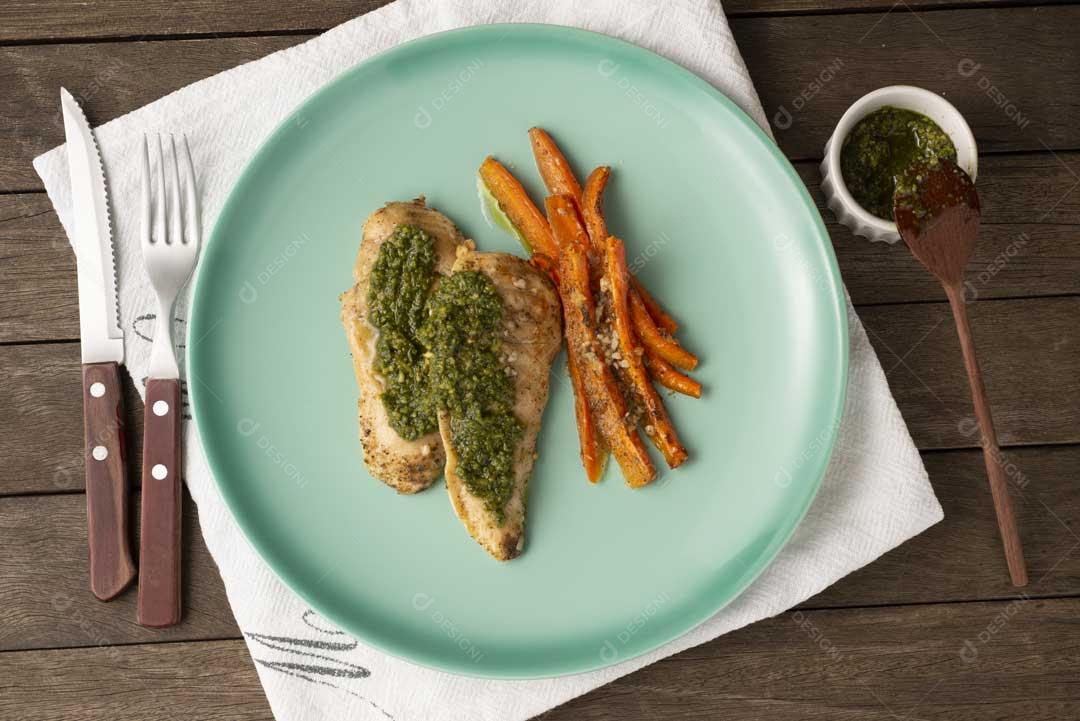 Foto Peixe Com Batata Fritas Imagem JPG