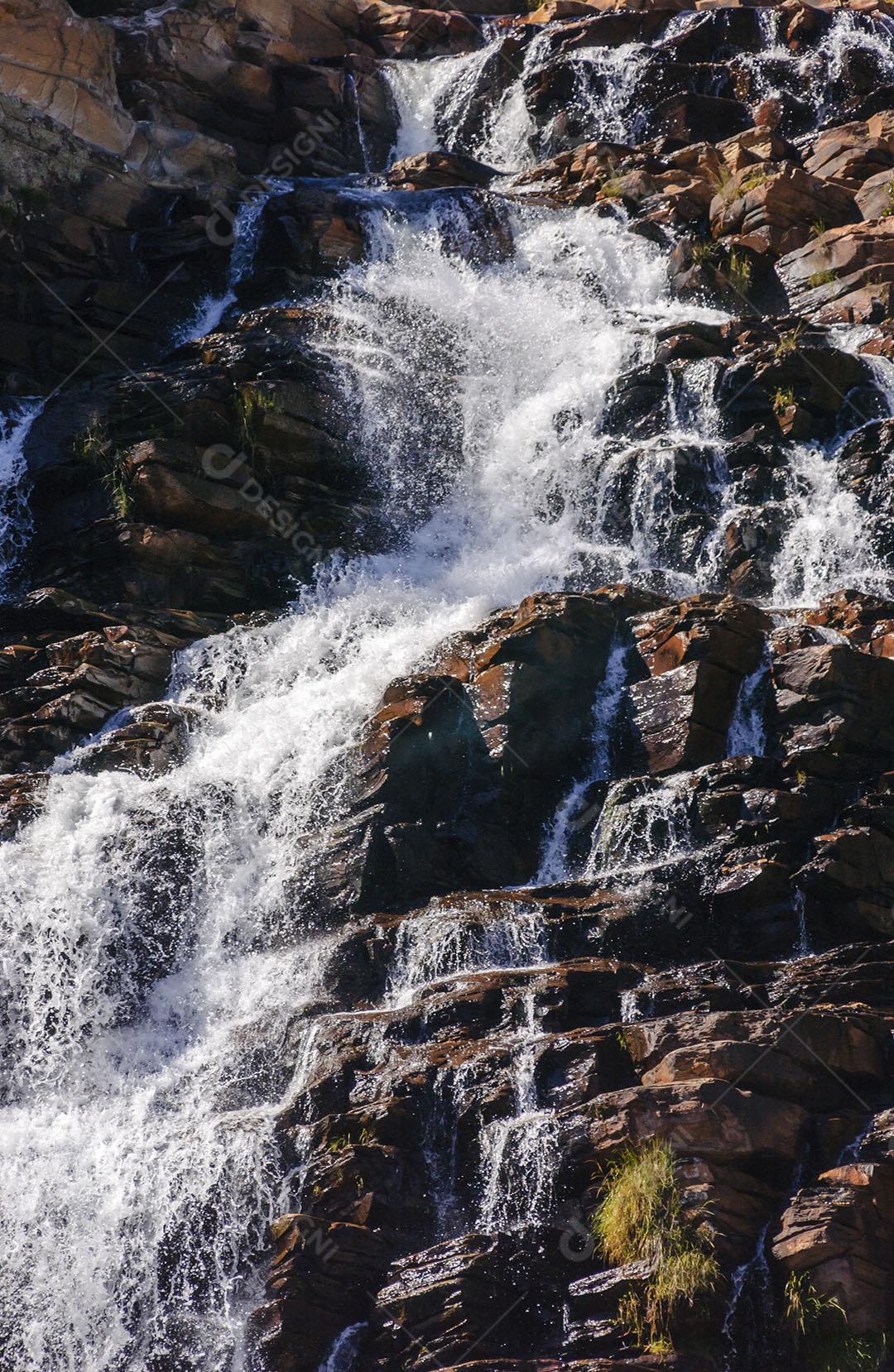 Cachoeira Da Serra Morena No Parque Nacional Da Serra Do Cipó 17 Imagem JPG