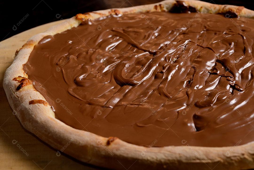 Pizza De Chocolate 3 Imagem JPG