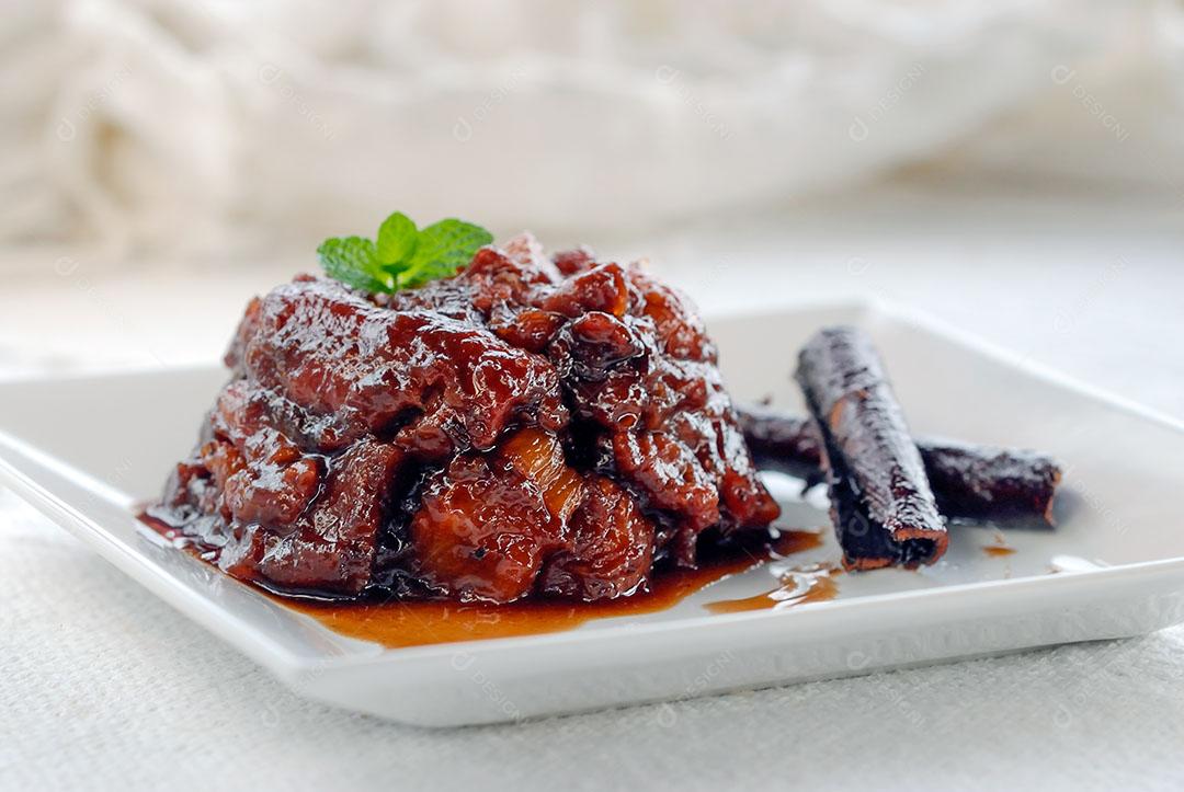 Geléia De Banana Com Canela Imagem JPG