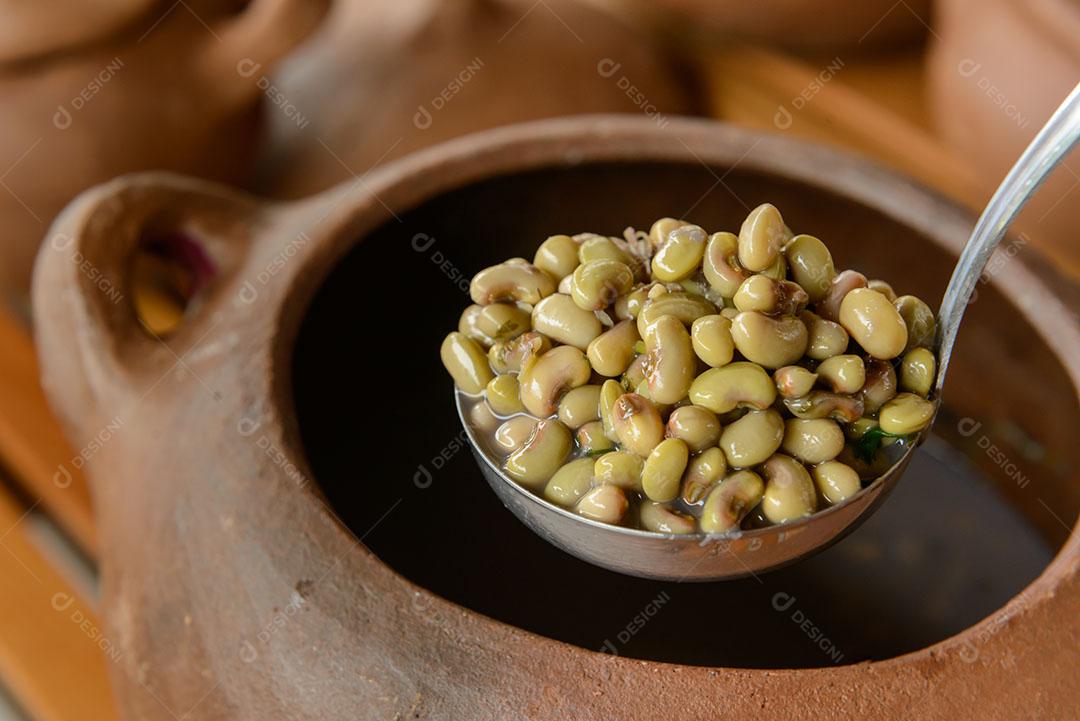 Feijão Verde Conzido Imagem JPG