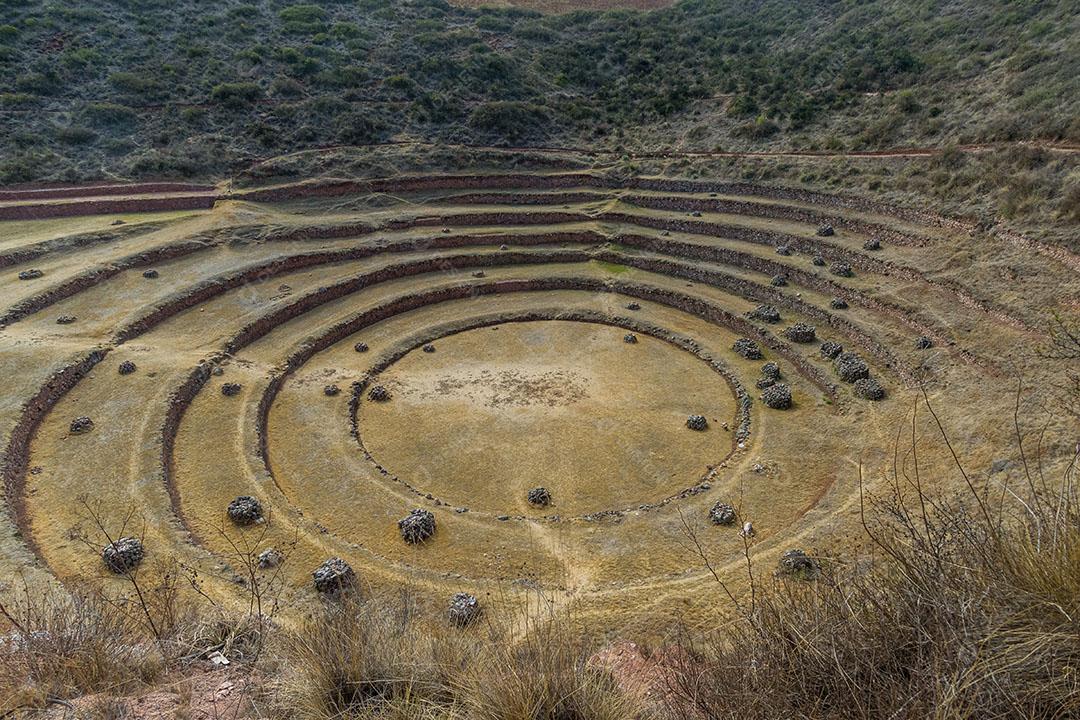 Pesquisa Arqueológico De Moray Povos Inca 7 Imagem JPG