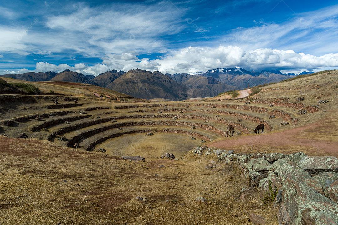 Pesquisa Arqueológico De Moray Povos Inca 5 Imagem JPG