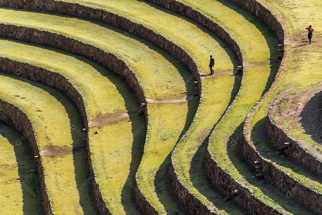 Centro Arqueológico De Moray Povos Inca 10 Imagem JPG