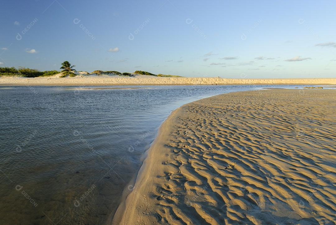 Ondas na Praia da Barra de Gramame João Pessoa Paraíba Brasil Imagem JPG