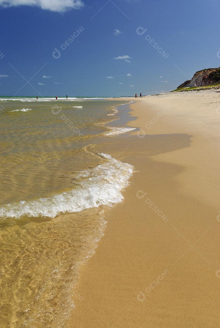 Ondas na Praia da Barra de Gramame João Pessoa Paraíba Brasil Imagem JPG