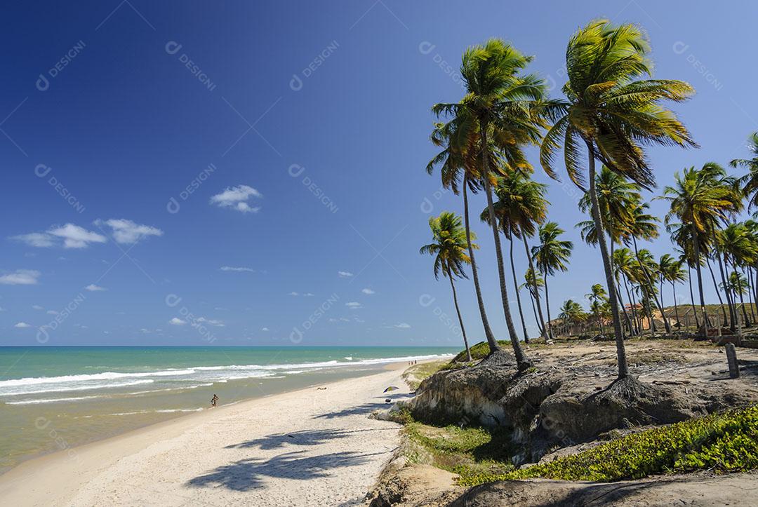 Ondas na Praia da Barra de Gramame João Pessoa Paraíba Brasil Imagem JPG