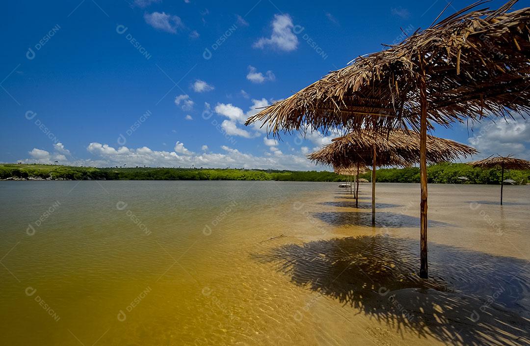 Ondas na Praia da Barra de Gramame João Pessoa Paraíba Brasil Imagem JPG