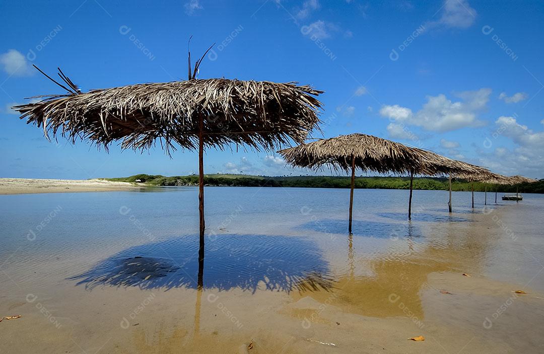 Ondas na Praia da Barra de Gramame João Pessoa Paraíba Brasil Imagem JPG